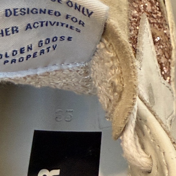 Golden Goose Women's Mid Star with pink glitter - Picture 7 of 10